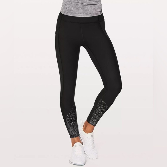 Lululemon Tight Stuff Reflective Leggings - Picture 1 of 5
